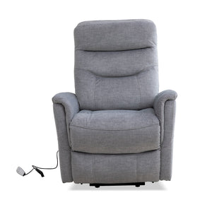 Gemini Power Recliner Lift Chair in Capri Silver by Parker House