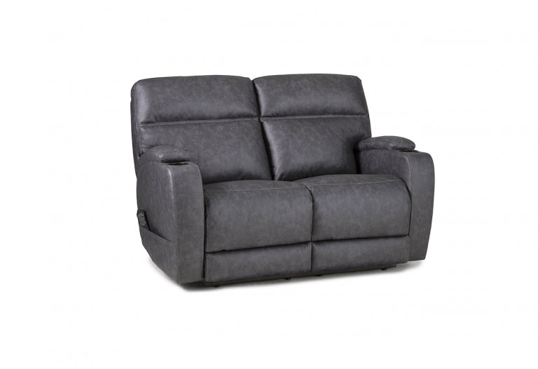 Power Loveseat (200) in Charcoal