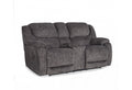 Apache Reclining Loveseat Console (206) in Chocolate