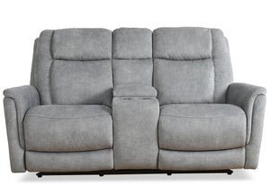 Linus Double Power (Head & Foot) Zero Gravity Console Loveseat by Parker House