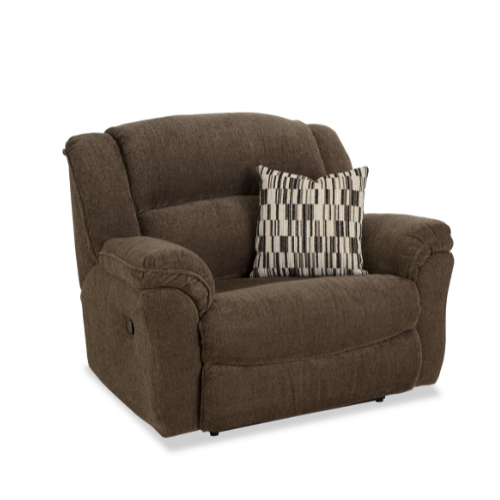 Manual Cyclone Chair & 1/2 (238) in Coffee Bean by Homestretch