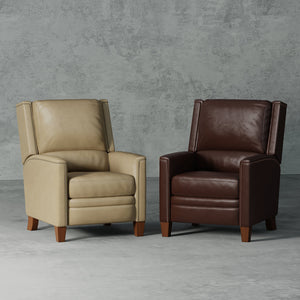 Connor Push Back Leather Recliner by Parker House