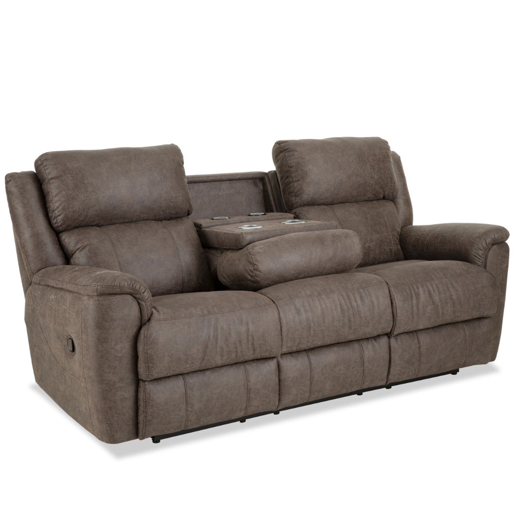 Milan Manual Sofa with Drop Down Table (242) by Homestretch