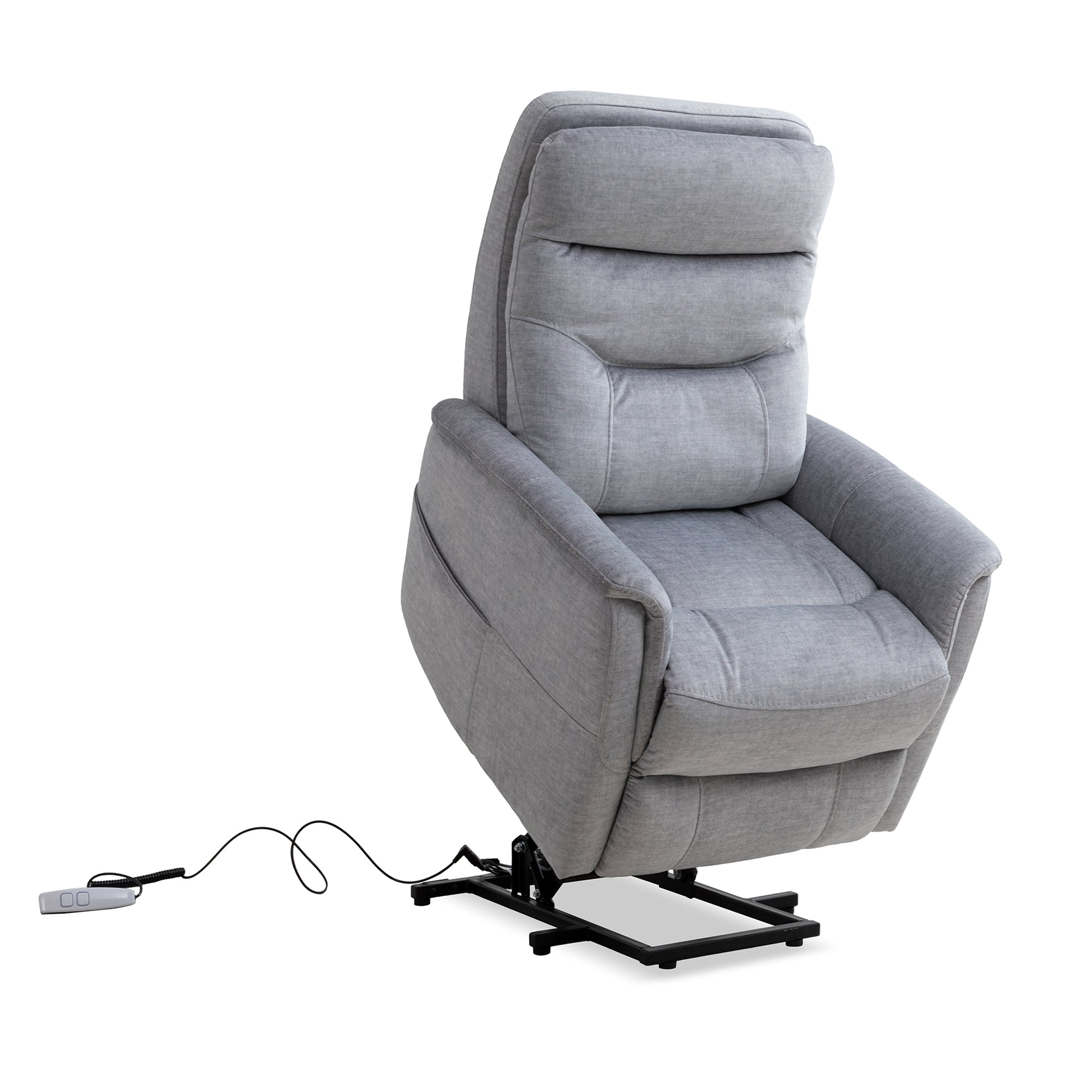 Gemini Power Recliner Lift Chair in Capri Siliver by Parker House