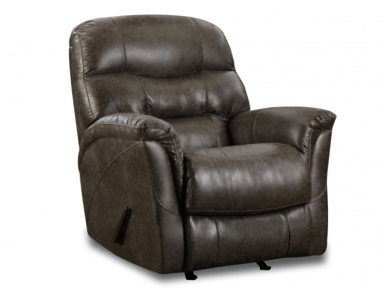 Sierra Manual Rocker Recliner (186) in Charcoal
