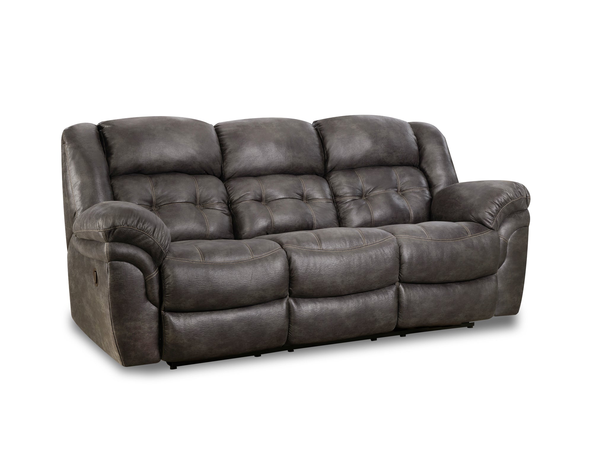 Frontier Power Sofa (129) in Charcoal