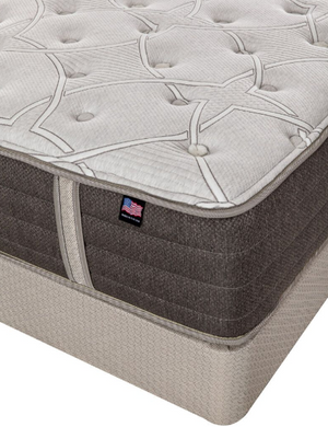 CLEARANCE Thera Luxe HD Cascade Queen Set Heavy Duty Plush Mattress Set by Therapedic
