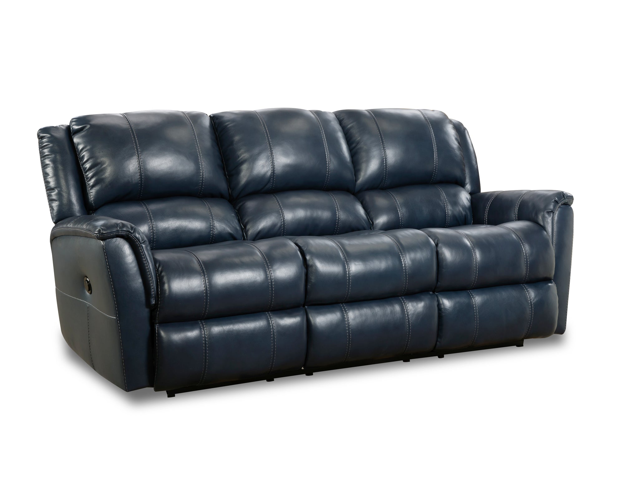 Mercury Manual Sofa (188) Leather in Walnut
