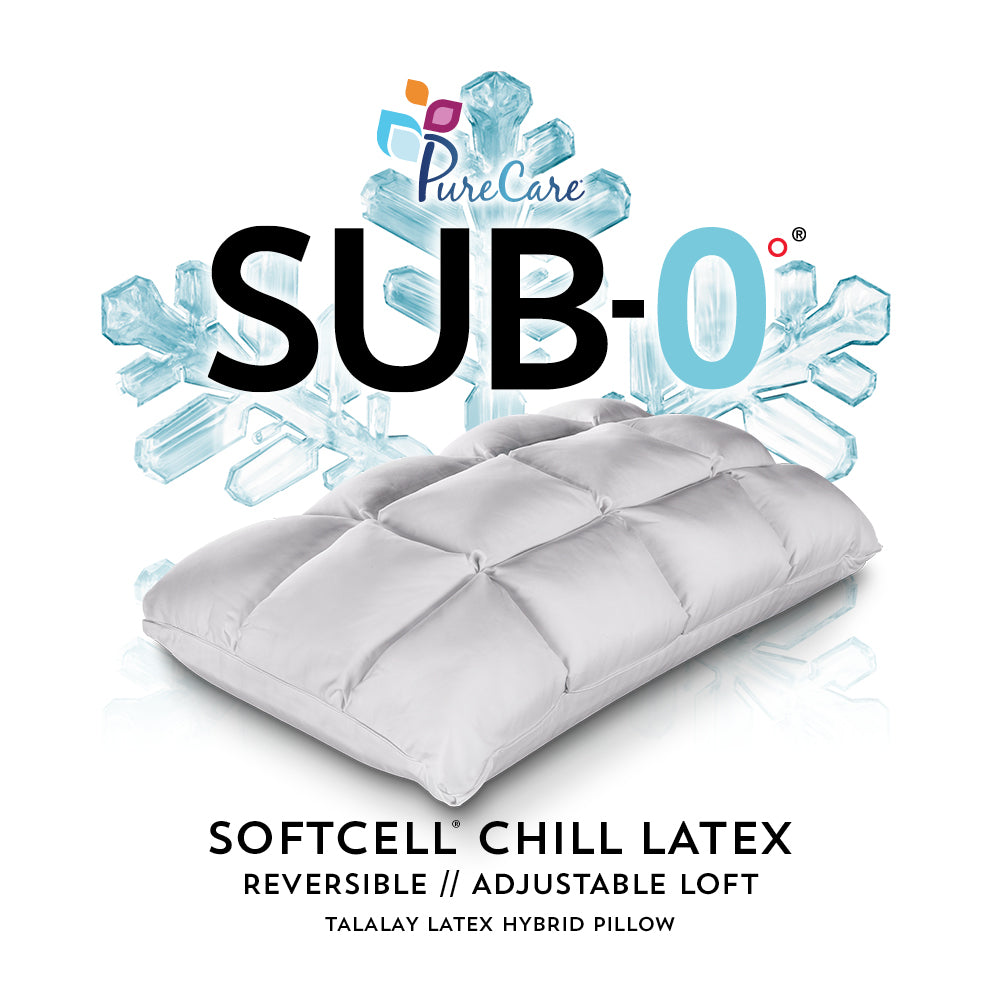 image of PureCare chill latex pillow